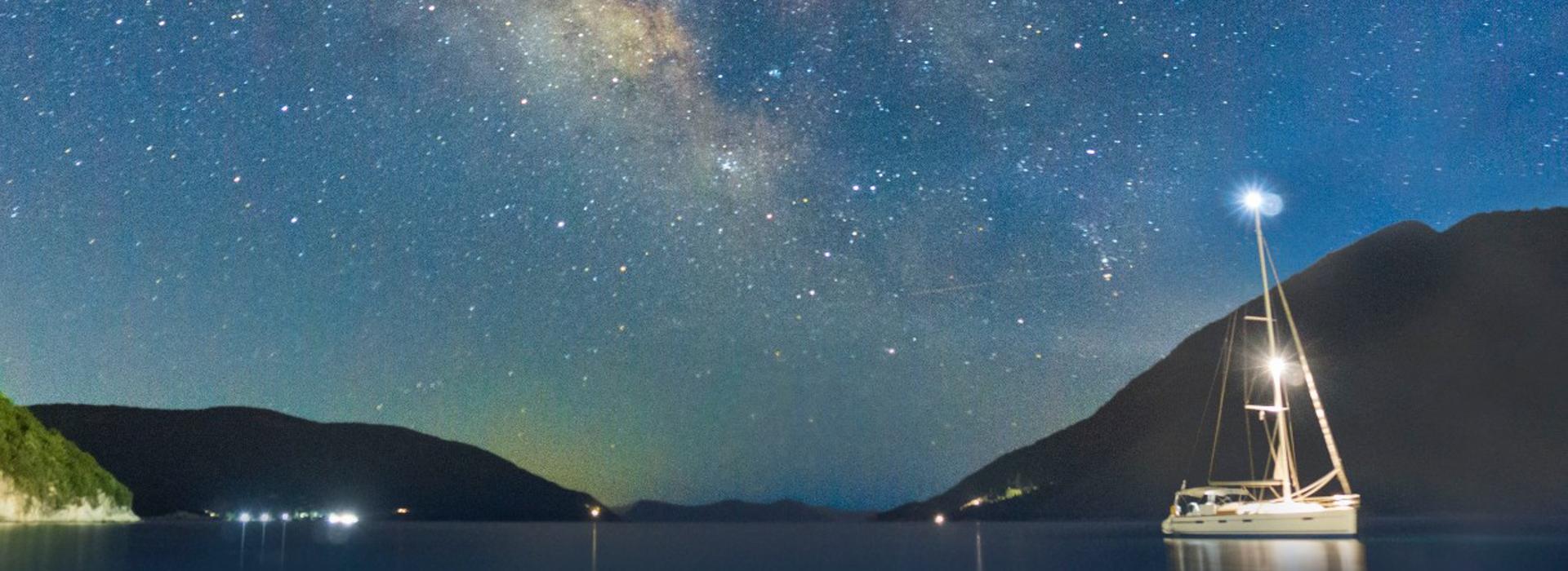 海洋星空之夜